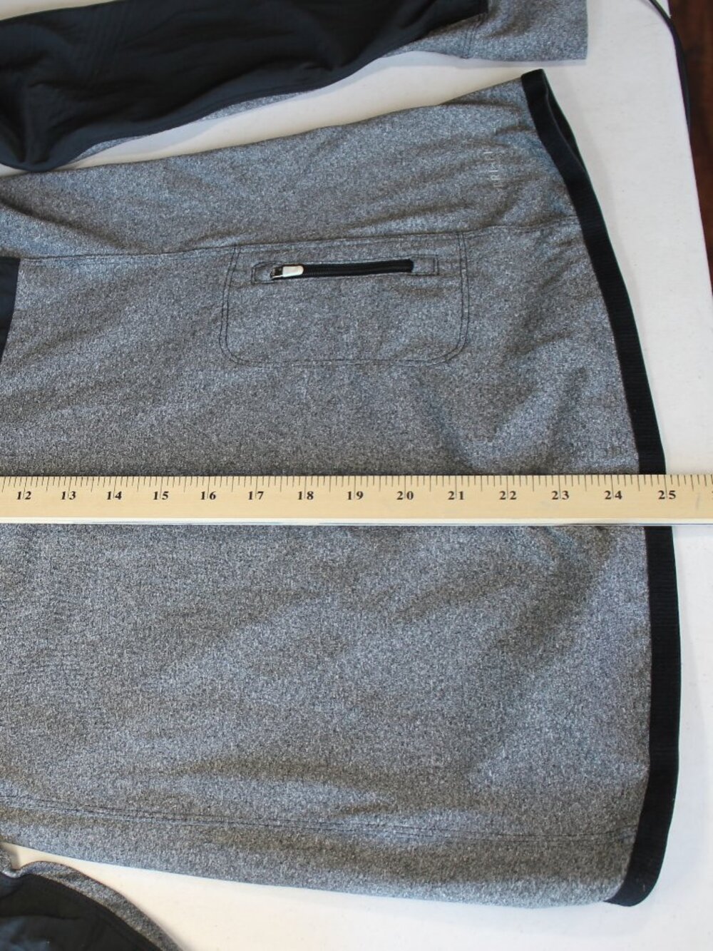 Nike Dri-FIT Heather Gray Full Zip Hooded Training Jacket Size M - Picture 9 of 11